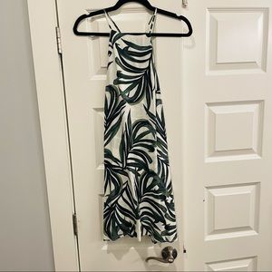 Show Me Your Mumu Palm Print Dress